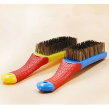 1 шт., щетка из нержавеющей стали, металлическая поверхность, прочные инструменты для удаления краски, для очистки ржавчины, ультра твердая, Королевский размер, орех, мини-щетка