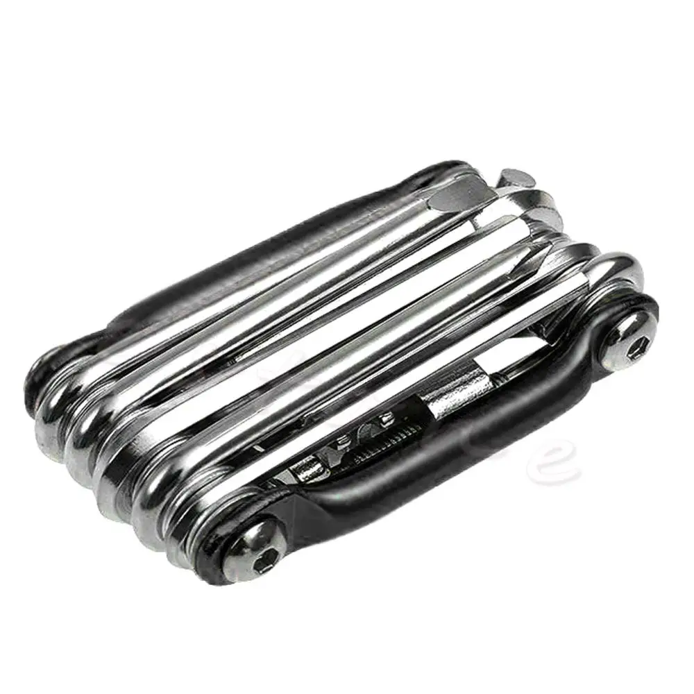 Best 1Pc 11 In 1 Multi function Bike Bicycle Wrench Chain Cutter Repair Tools Kit