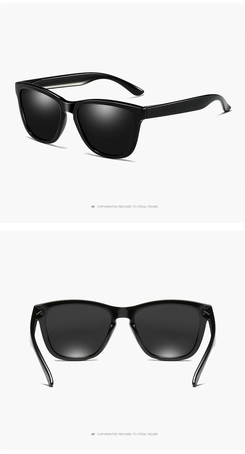 Мужские солнцезащитные очки, поляризационные, уф400, высокое качество, женские, спортивные, с логотипом