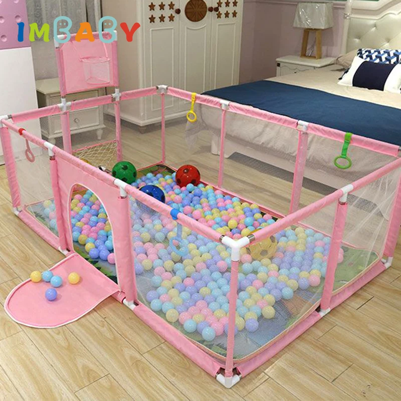 Горячая Распродажа Манеж IMBABY для детей детские игровые шары бассейн парк кровать