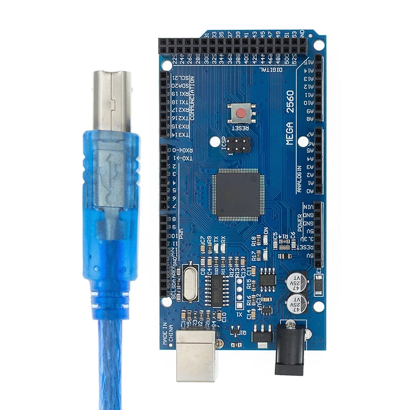 10 комплектов Мега 2560 R3 Mega2560 REV3 шт. ATmega2560-16AU доска + штук в наборе USB кабель |