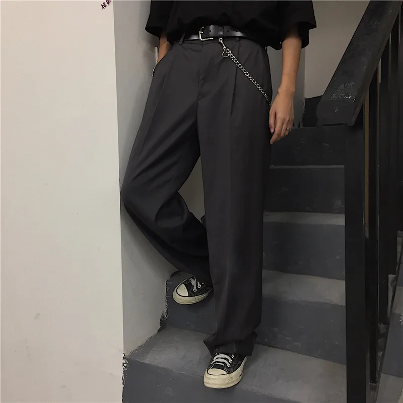 Готический Черный корейский INS Harajuku BF женский черный хип-хоп пояс-цепочка винтажная Повседневная крутая Мода Ulzzang пара ins сплошные ремни