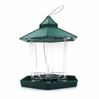 

GTBL European style wild bird feeder Outdoor bird feeders food container Hanging Gazebo Bird Feeder Perfect for Garden Decoratio