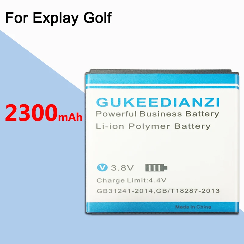 GUKEEDIANZI Golf 2300 мАч батарея для Explay Golf мобильный телефон замена литиевая батарея