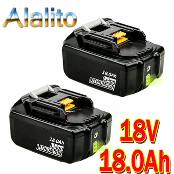

2pcs Original For Makita 18V 18000mAh Rechargeable Power Tools Battery with LED Li-ion Replacement LXT BL1860B BL1860 BL1850
