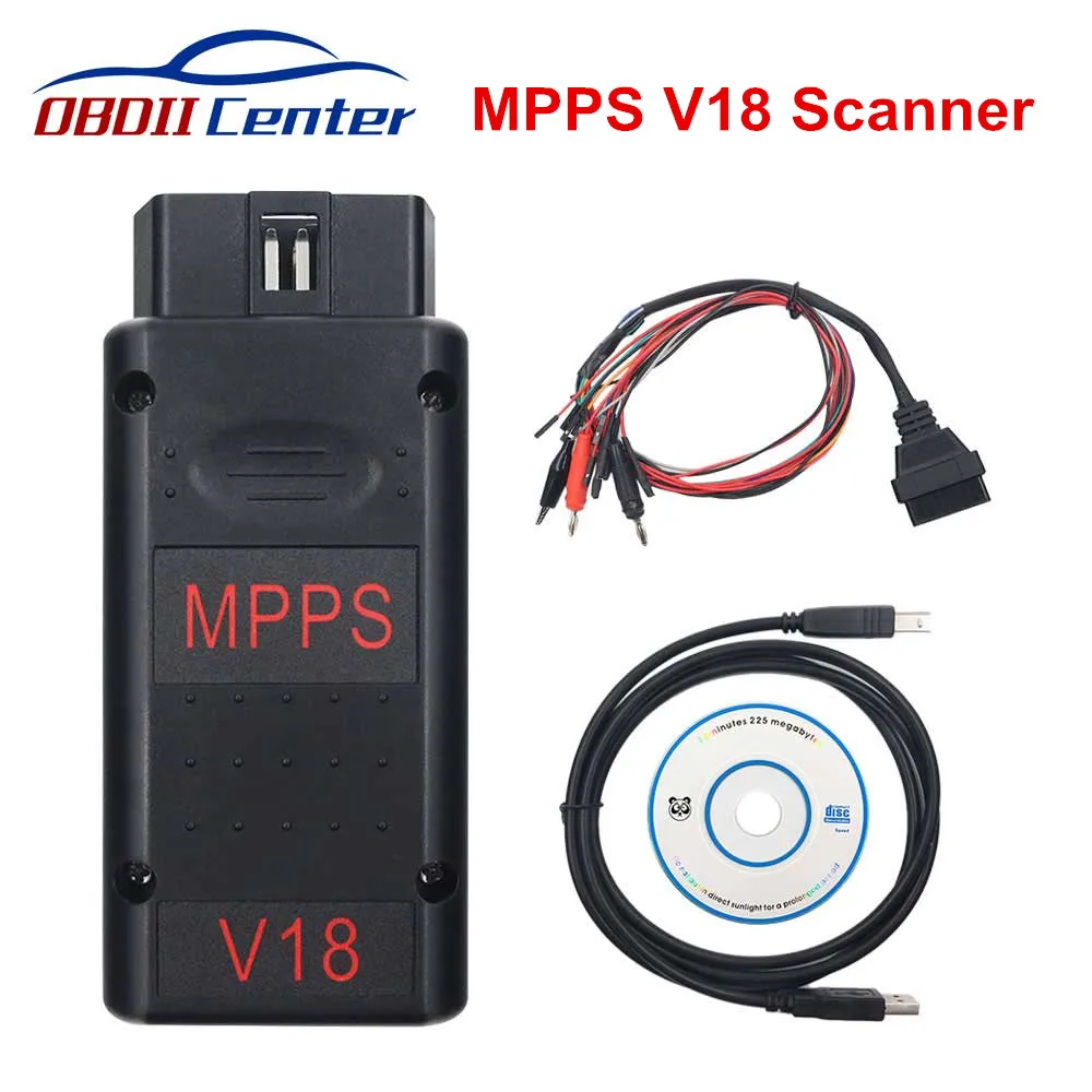 

Newly MPPS V18 Ecu Chip Tuning Scanner TRICORE + MULTIBOOT Cable Update of MPPS V16 Auto Diagnostic Tool For Edc15 Edc16 Edc17