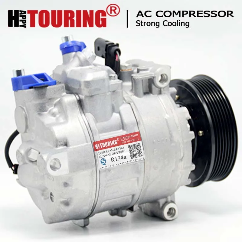  For Audi A4 A6 AC Compressor For AUDI A4 2004-2008 AUDI A6 3.0 TDI 2004-2011 8E0260805AT 8E0260805B