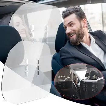 

Car Protective Shield Completely Wrap Transparent Automotive Isolation Film Cover Splash Prevention Partition Board