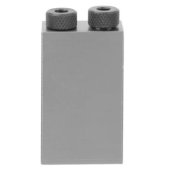 

7pcs Portable Locator Aluminum Alloy Drill Guide Set Carpentry Tools Home Oblique Hole Puncher 15 Degree Angle Jig Woodworking