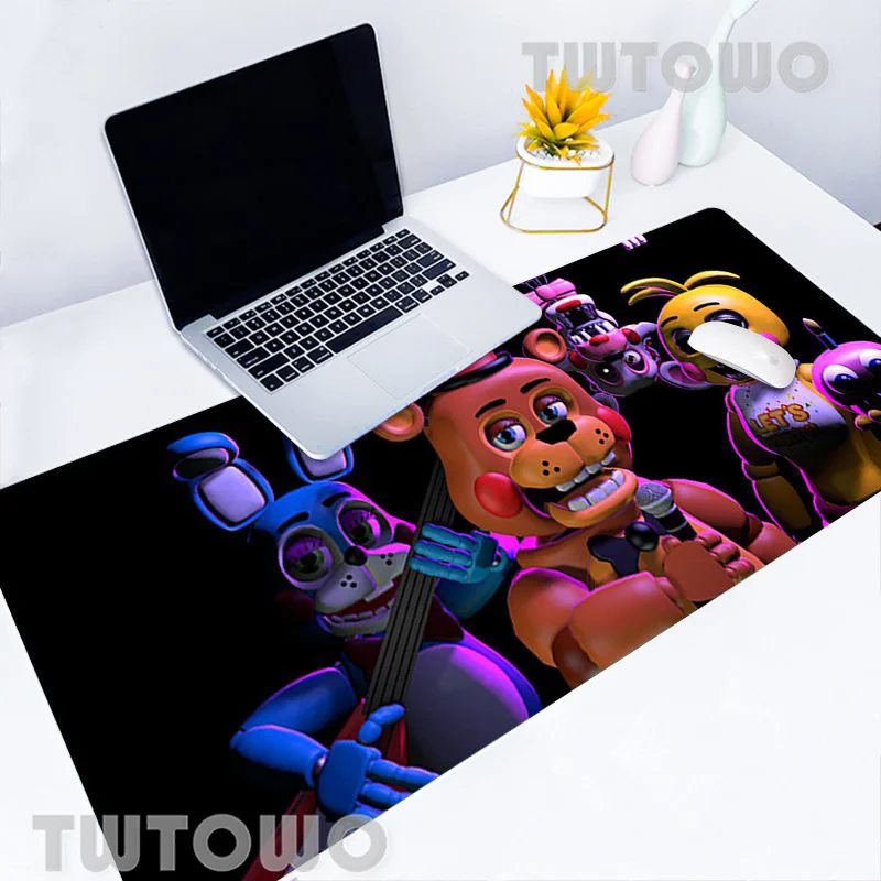 1set Five Night Fred Balloons FNAF Cake Topper Game Toy Fazbear Foxy Bear  Bonnie Happy Birthday Banner Flag Party Decorations