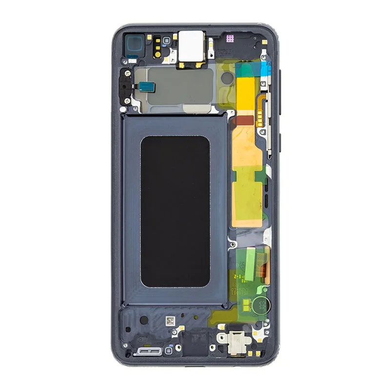 Для samsung Galaxy S10E G970 ЖК-дисплей с сенсорным экраном дигитайзер сборка Замена с рамкой черный белый