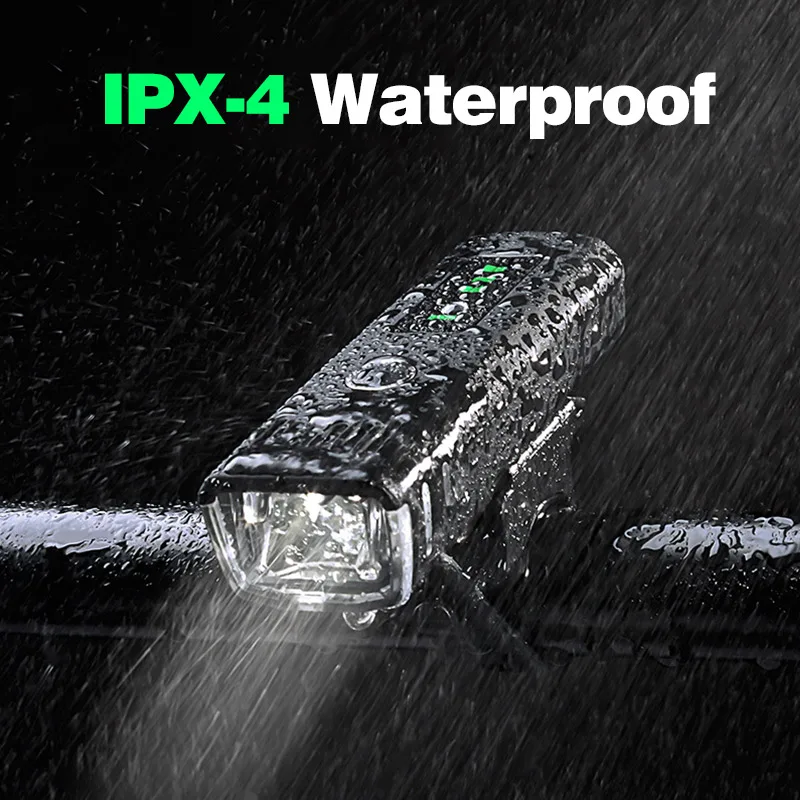 

250Lumen MTB Front Light Bicycle Light 4 Modes USB Rechargeable 1200mAh Bike Light Waterproof LED Headlight Bike Accessories