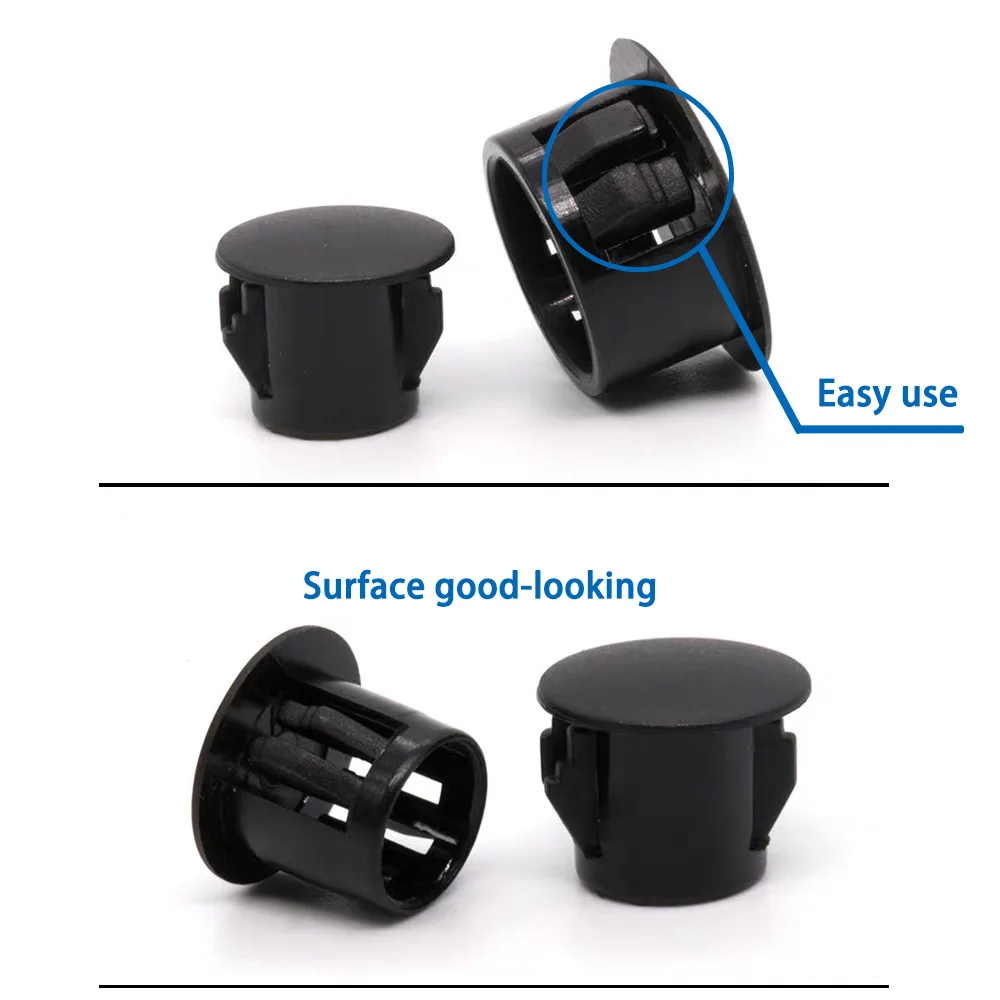 5-32mm Plastic HP22 Hole Plug Snap-on Cover Hole Nylon Plugs Dust