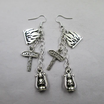 

Go Camping Theme Earrings For Women Dangle Earring Fashion Earrings Jewelry