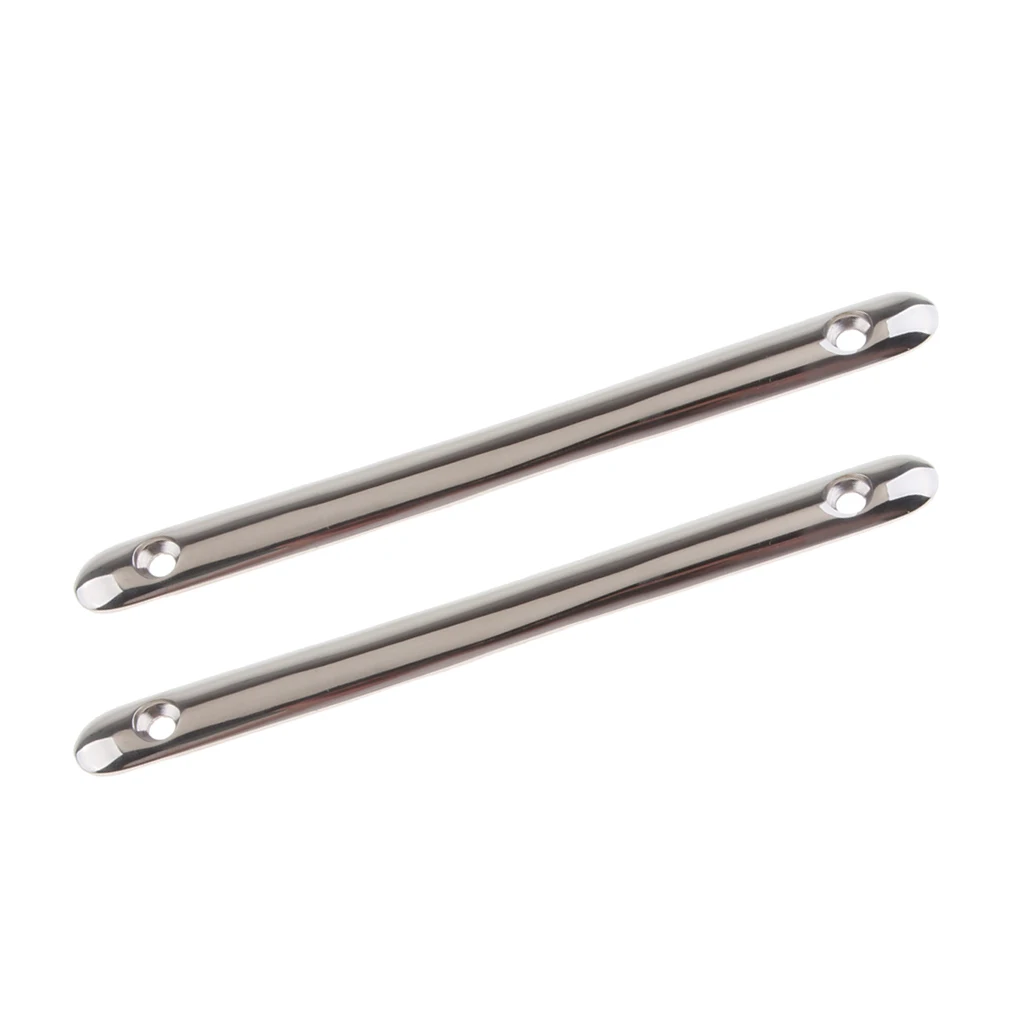 2 Pieces 316 Marine Grade Stainless Steel Hardware Rub Strake - Boat Yacht RV
