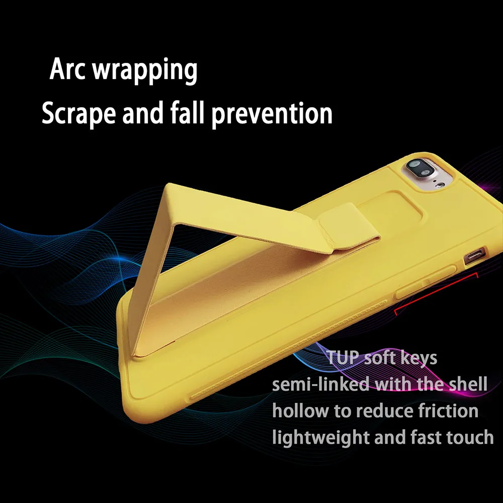 Чехол KISS с магнитным кронштейном, чехол для телефона для iPhone 11 Pro 11Pro Max XR XS MAX X, мягкий чехол из ТПУ для iPhone 7, 8, 6, 6S Plus, Чехол-держатель