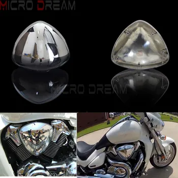 

2pcs Chrome Motorcycle Intake Air Cleaner Guard Left and Right Cover for Suzuki Boulevard M109 M109R VZR1800 2005-2016 2008
