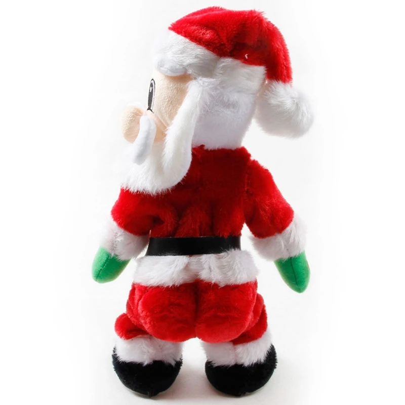 Акция- Рождественский подарок танцевальная электрическая музыкальная игрушка Санта Клаус кукла Twerking Поющая