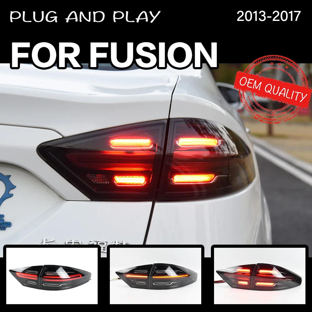 US $328.00 Tail light for Ford Fusion 20132019 автомобильные товары rear lamp LED lights car accessories Mondeo taillights