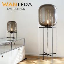 Ретро промышленный стиль торшер Креативный сетчатый красный ins гостиная диван лампа для кофейного столика персональная большая Дыня E27 настольная лампа