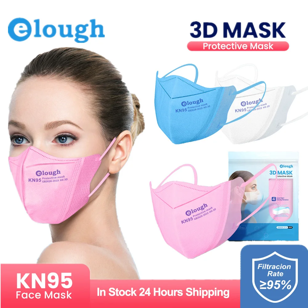 Маска Elough 3D для лица многоразовая ffpp2 | Безопасность и защита