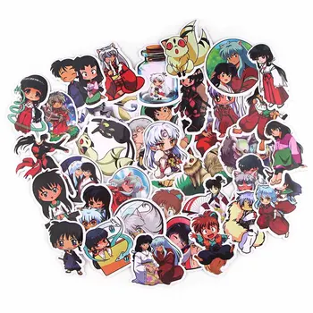 

37Pcs/set Inuyasha Japanese Anime Sticker Anime PVC Waterproof For Motorcycle Snowboard Luggage Scrapbook Laptop Skateboard