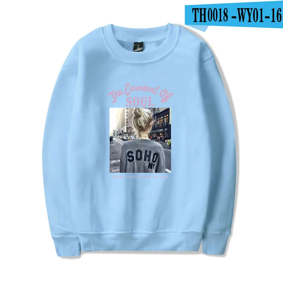 Дропшиппинг Crewneck Повседневная уникальная уличная Толстовка корейский модный