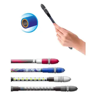 

Vividcraft Blue Ink Refill Matting Finger Rotate Pen Rotating Pen Pen Non Pens Coated Cool Slip Spin Spinning Gravity Ballp X0J6