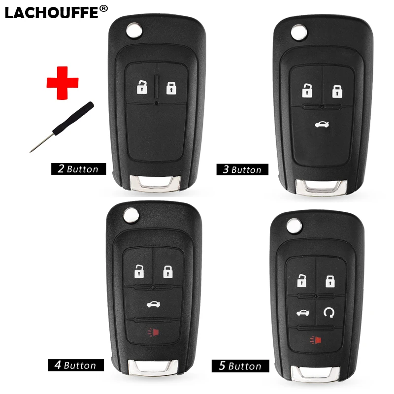 

2/3/4/5 Buttons Remote Key Case For Chevrolet Cruze 2014 2011 2012 2010 Impala Camaro Aveo Epica Lova Car Flip Folding Key shell