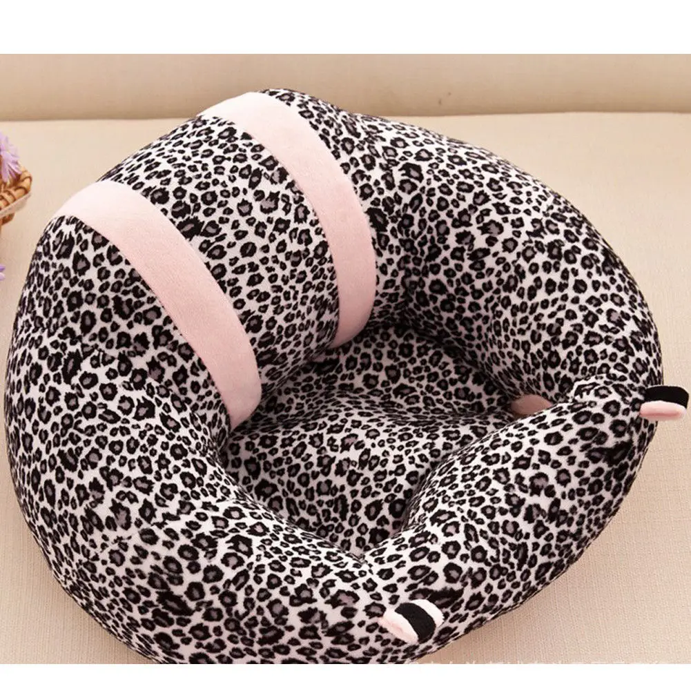 Pudcoco мягкое кресло для младенцев, детское сиденье для сидения, подушка для дивана, плюшевая подушка, игрушки, сумка для бобов - Цвет: D