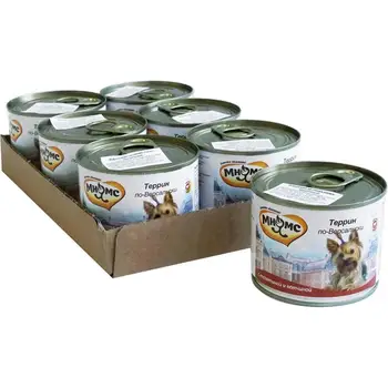 

Мнямс Террин by Версальски Canned Dog (паштет), 6*200 C