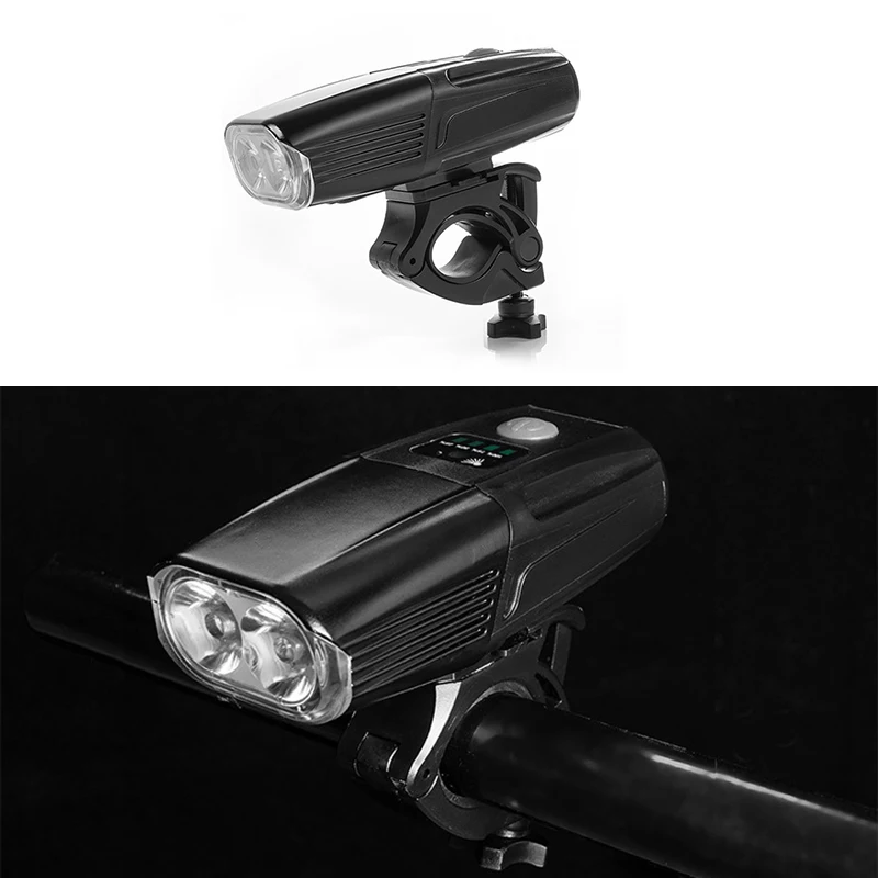 XANES DL16 LED Light USB Rechargeable Electric Scooter Motorcycle E-bike Bike Bicycle Cycling Torch Lantern Lamp Flashlight