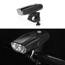 XANES DL16 LED Light USB Rechargeable Electric Scooter Motorcycle E-bike Bike Bicycle Cycling Torch Lantern Lamp Flashlight