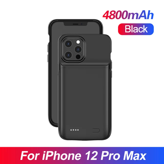 For Iphone 12 Pro Max 12 Mini Battery Case 4800mah Power Bank Cover Portable Charging Phone Battery Charger Case For Iphone 12 Battery Charger Cases Aliexpress For Iphone 12 Pro Max 12 Mini Battery Case 4800mah Power Bank Cover Portable Charging Phone Battery Charger Case For Iphone 12 Battery Charger Cases Aliexpress