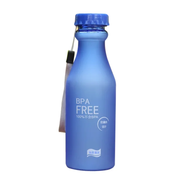 

Xmas Gift 550ML Unbreakable Outdoor Sports Travel Water Bottle Portable Leak-proof travel cups and mugs Portable Kettle
