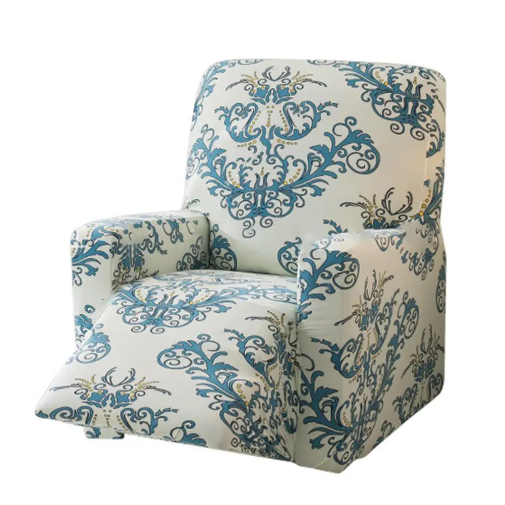 Эластичный реклайнер диван-чехол нескользящий Чехол для стула удаляемый моющийся Электрический покрывало на кресло чехол для подушки протектор мебели - Цвет: Green