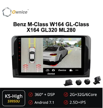 

Ownice 6Core Android 7.1 360 Panorama Car DVD GPS forMercedes-Benz M-Class W164 GL-Class X164 GL320 ML280 GPS Car Head Unit