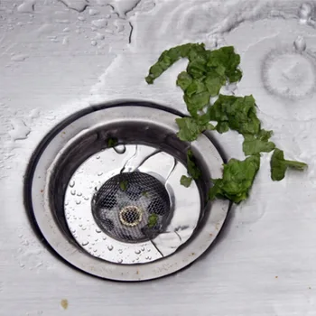 

1Pcs Stainless Steel Round Floor Drain Sewer Drain Hair Sink Kitchen Sink Filter 7cm x 1.5cm x 4.2cm/2.76" x 0.59" x 1.65