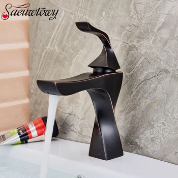 

Saeuwtowy Bathroom Faucet Single Handle Bathroom Deck Installation Sink Faucet Basin Faucet Single Hole Gold Wash Faucet Crane S