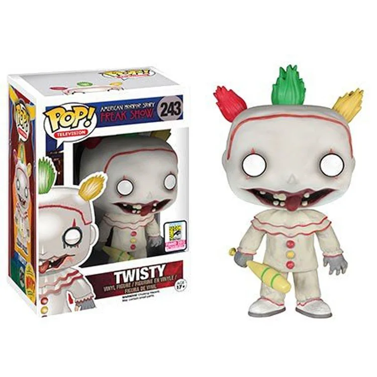 

POP TV: American Horror Story Season 4 Twisty PVC Action Figures Dolls Collection Model Toys for Children Christmas Gift