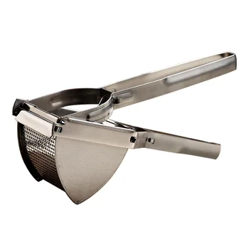 

Home Kitchen Easy Clean Stainless Steel Squeezing Practical Portable Mixing Durable Restaurant Multifunction Potato Ricer Masher