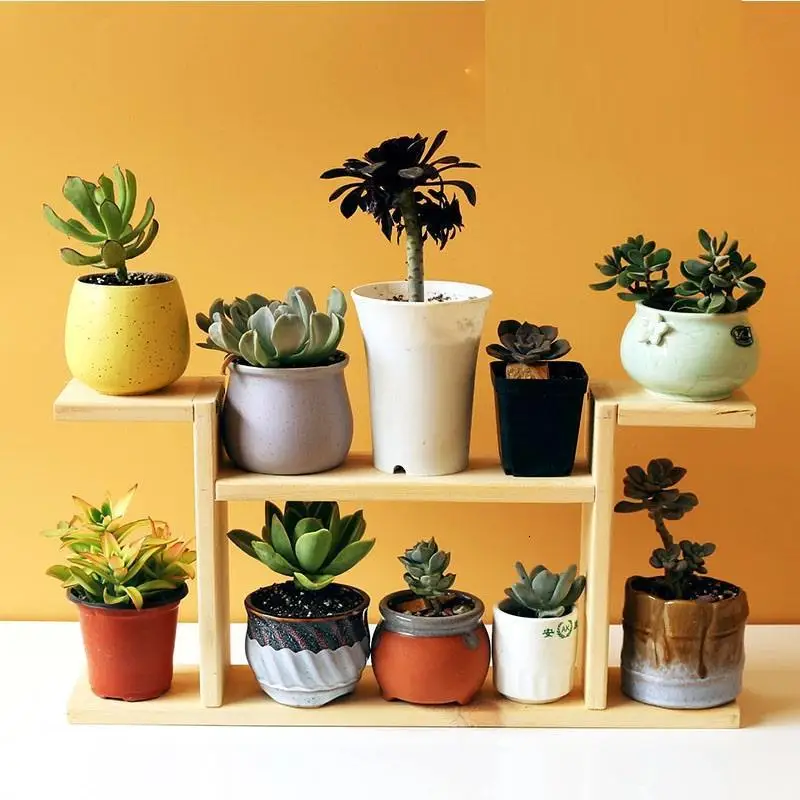 Suporte Flores Repisa Para Plantas Настольный комнатный горшок Balkon деревянная полка для растений Stojak Na Kwiaty Dekoration напольная подставка для цветов