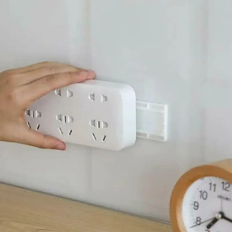 Многофункциональный настенный DIY самоклеющийся держатель ленты питания фиксатор настенный Разъем Кабельный фиксатор стойки