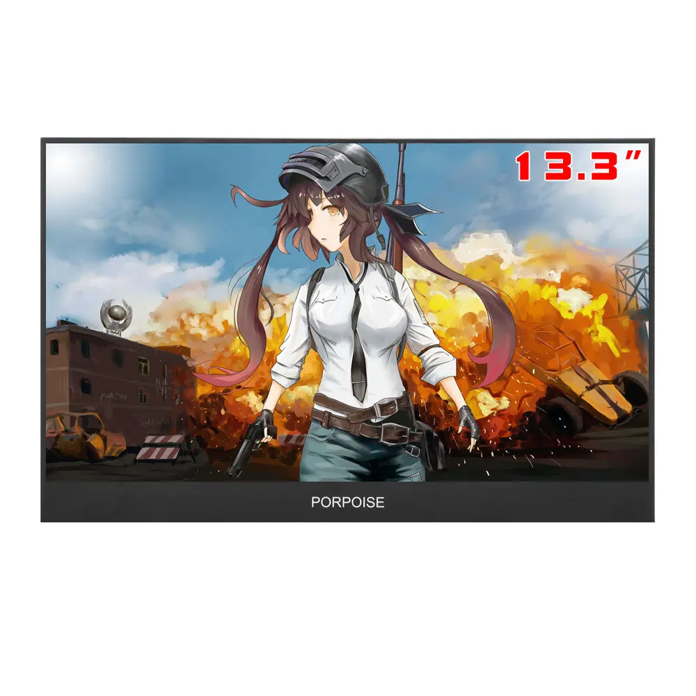 

13.3 -inch portable monitor narrow side computer extension 1080 p