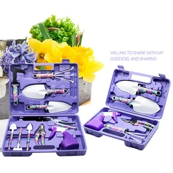 Ensemble d'outils pour plantes de jardin, 5/10 pièces/ensemble, pelle, râteau, tondeuse, outil d'irrigation, taille de jardin, plantation, Kit d'outils de jardinage 
