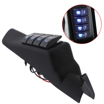 

Kit Pillar Switch Panel 2011-2018 Unlimited Model Interior Black Accessories For Jeep Wrangler JK Car Designed