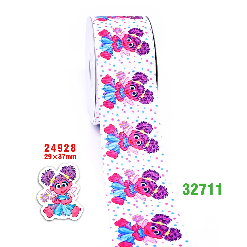 32711 Free shipping new arrival ribbons Hair Accessories ribbon 10 yards printed grosgrain ribbons 32712 - Цвет: 32711