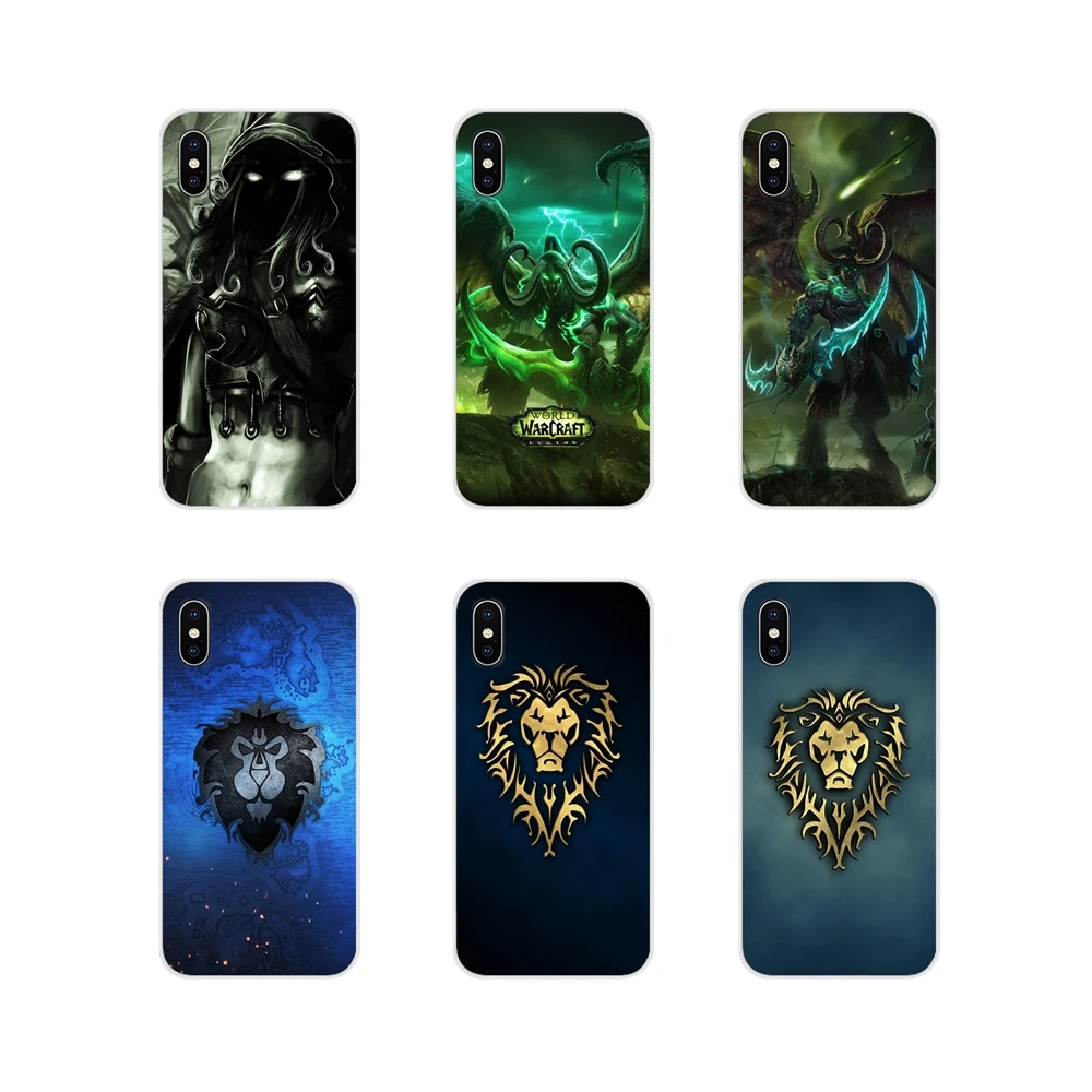 Для Oneplus 3 5 6 7 T Pro Nokia 2 8 9 230 1 Plus 2017 2018 прозрачные чехлы из ТПУ с логотипом World of Warcraft |