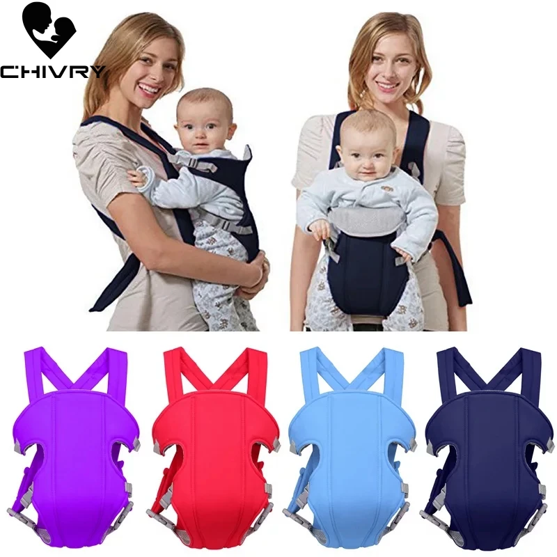 

Chivry Breathable Front Facing Baby Carrier Comfortable Sling Backpack Pouch Wrap Baby Kangaroo Adjustable Safety Carrier