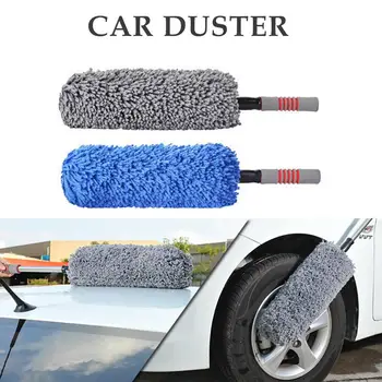 

Adjustable Microfiber Dusting Brush Extend Stretch Feather Duster Air-condition Car Household Cleaning Brush Car Duster Brush